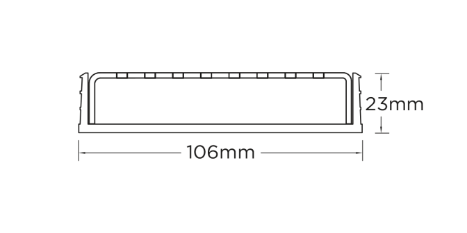 100MNDG20 Linear Drain