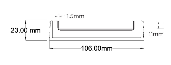 100TiG20 Tile Insert Drain