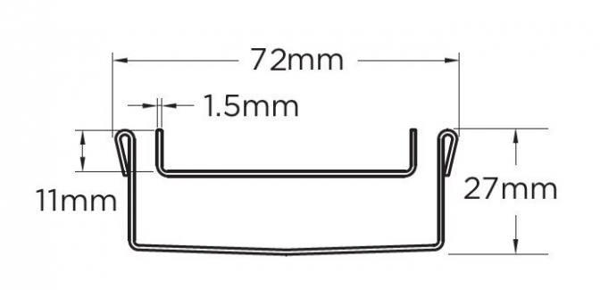 65TiiCO25 Tile Insert Drain