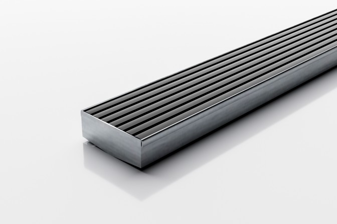 65AAi25MTL-Black Linear Drain